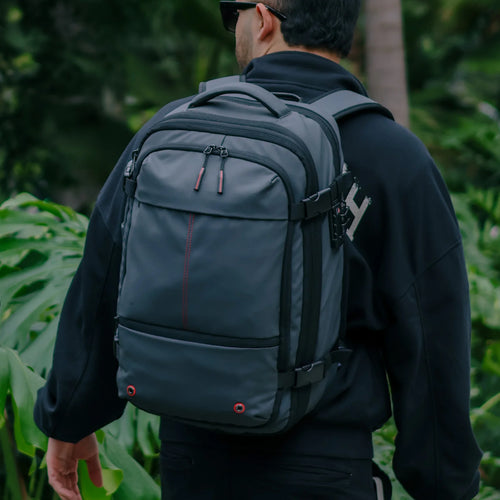 Travel Backpack with Compression Packing Cubes & Free Air Pump